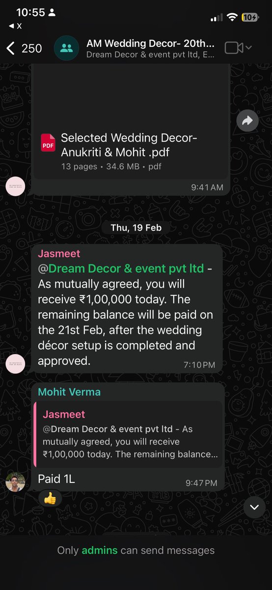 anukritiii's tweet photo. The blackmailing and the audacity. You can see in the above images - the actual setup for which he took money and what he delivered. https://t.co/gRidAFwSP7