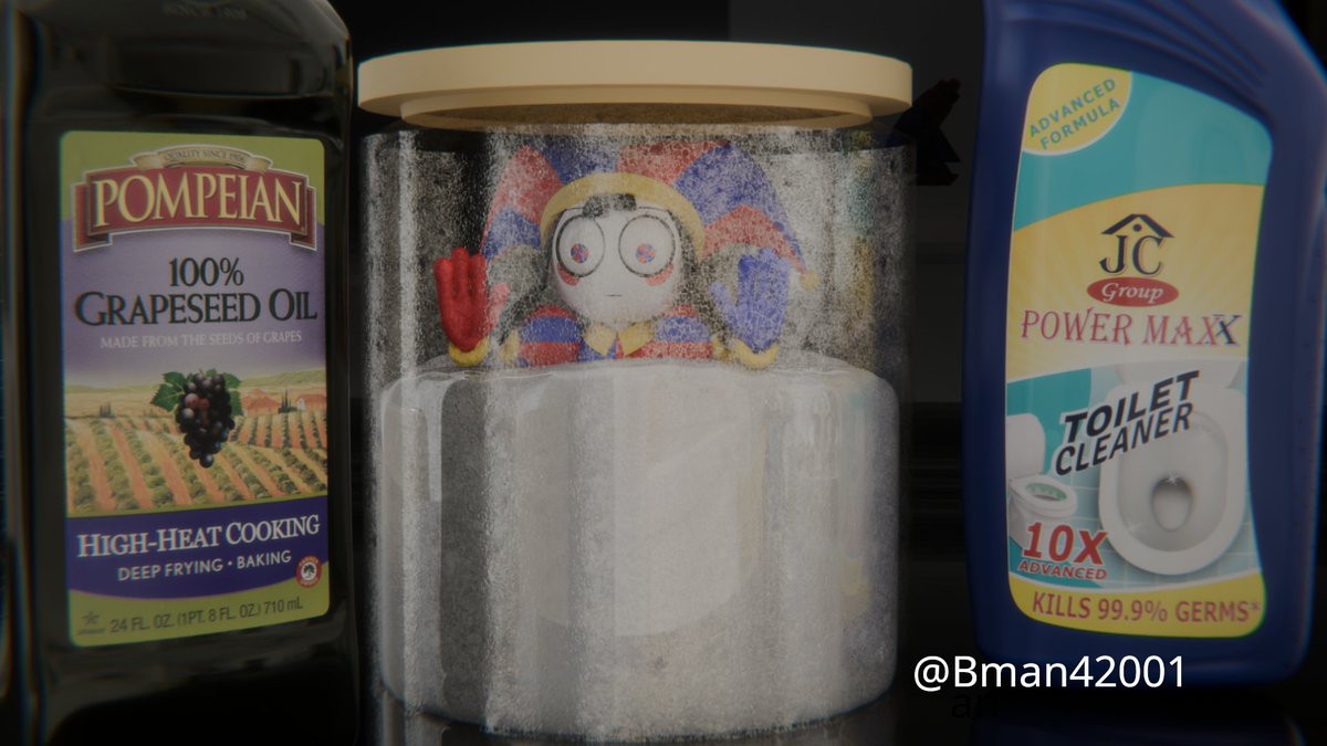 Bman42001's tweet photo. jar
 pomni by @Gladiatus6
#pomni #TheAmazingDigitalCircus #TADC #DigitalCircus #blender https://t.co/o8JN3j0ZLH