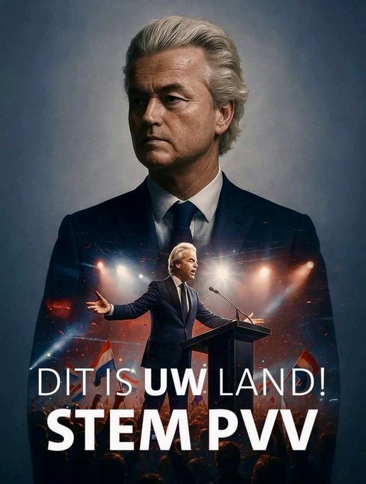 OVC16. Geef nooit op. PVV stemmer tweet media