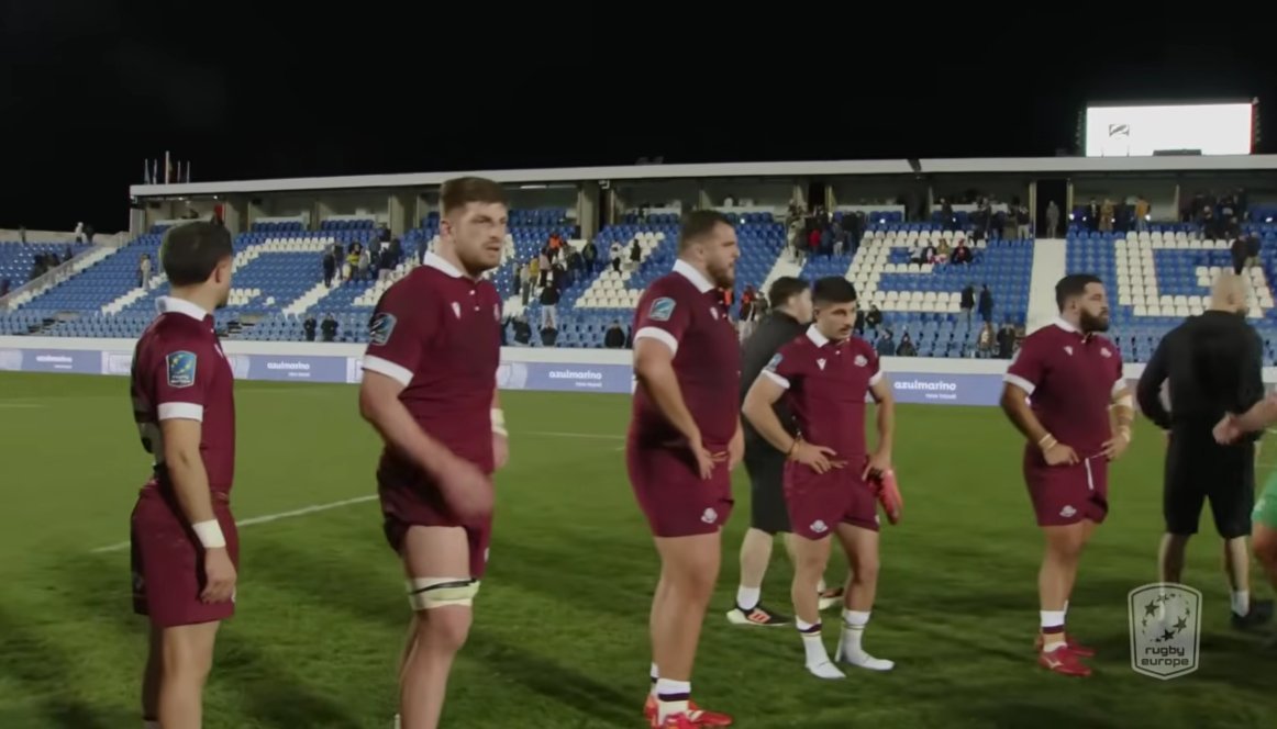 T2Rugby's tweet photo. 🇬🇪 Georgia over the past 12 months have been on their worst sequence of performances in a long time.

This includes the following:
- losing 5-34 at home to a very depleted Ireland, and looking like a pub team late on vs South Africa last July.
- trailing for nearly 65 minutes and conceding 30 pts to a USA team that had lost 85-0 to Scotland second string the previous week, and losing to a Japan team that had median of 1.5 caps on the bench last November.
- only leading Switzerland 7-3 at HT, conceding 30 pts at home to an off form Spain team, conceding 30 pts at home again to one of the weakest Romania teams to feature in REC, then embarrassingly losing to an inexperienced and limited Portugal team - the weakest opponent Georgia has lost to in 15 maybe 20 years.

The level this team over this period has been dire and been going backwards which is incredibly disappointing considering their U20s have been top 10 in the world for nearly a decade. Yet any prospects of getting as high as top 10 now looks far less promising especially as they will rarely ever play a top 12 opponent outside RWCs anymore.

Furthermore off field they've stained their reputation with a drug scandal, and crowds and fan interest appear to have waned, suggesting boredom and apathy.