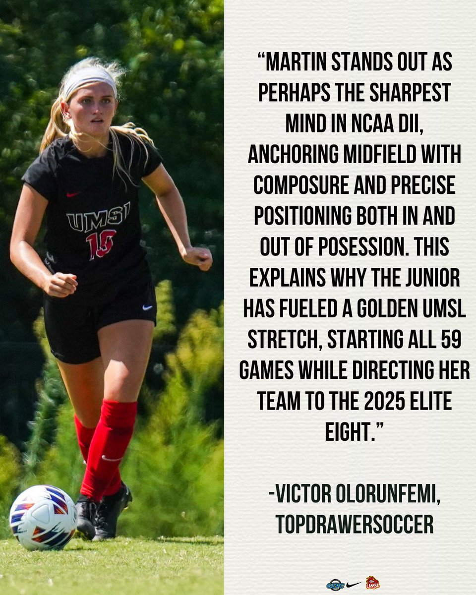 UMSL Women's Soccer tweet media