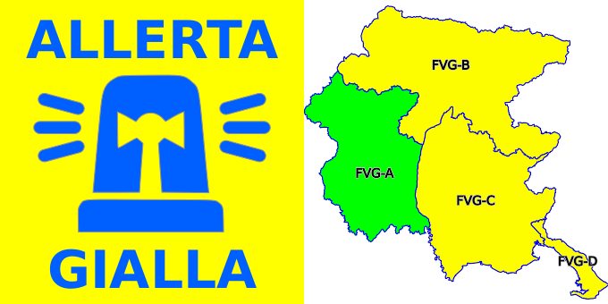 Lignano, 17/03/2026

#AllertameteoFVG
Allerta meteo GIALLA dalle ore 00:00 alle ore 24:00 del 18/03 per vento forte e raffiche forti.
Si invita alla massima attenzione. Per emergenze NUE 112.
#StayInformed #StaySafe