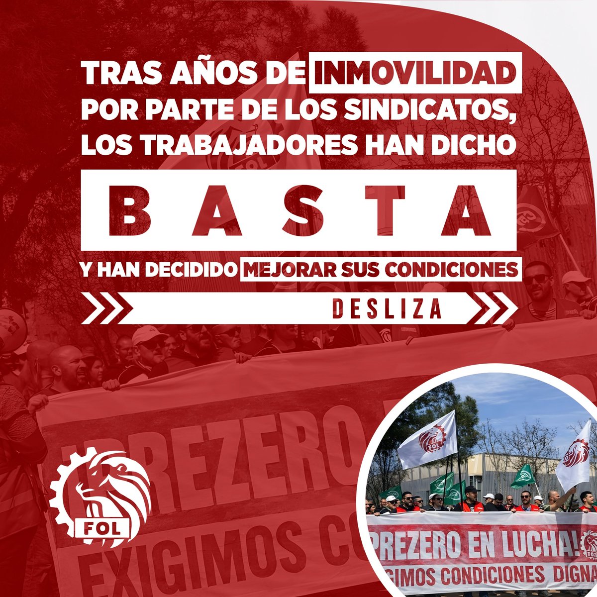 Frente de Obreros en Lucha tweet media