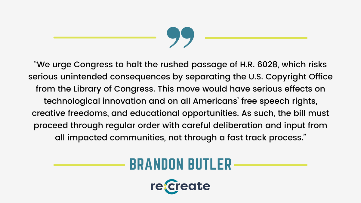 Re:Create Coalition tweet media