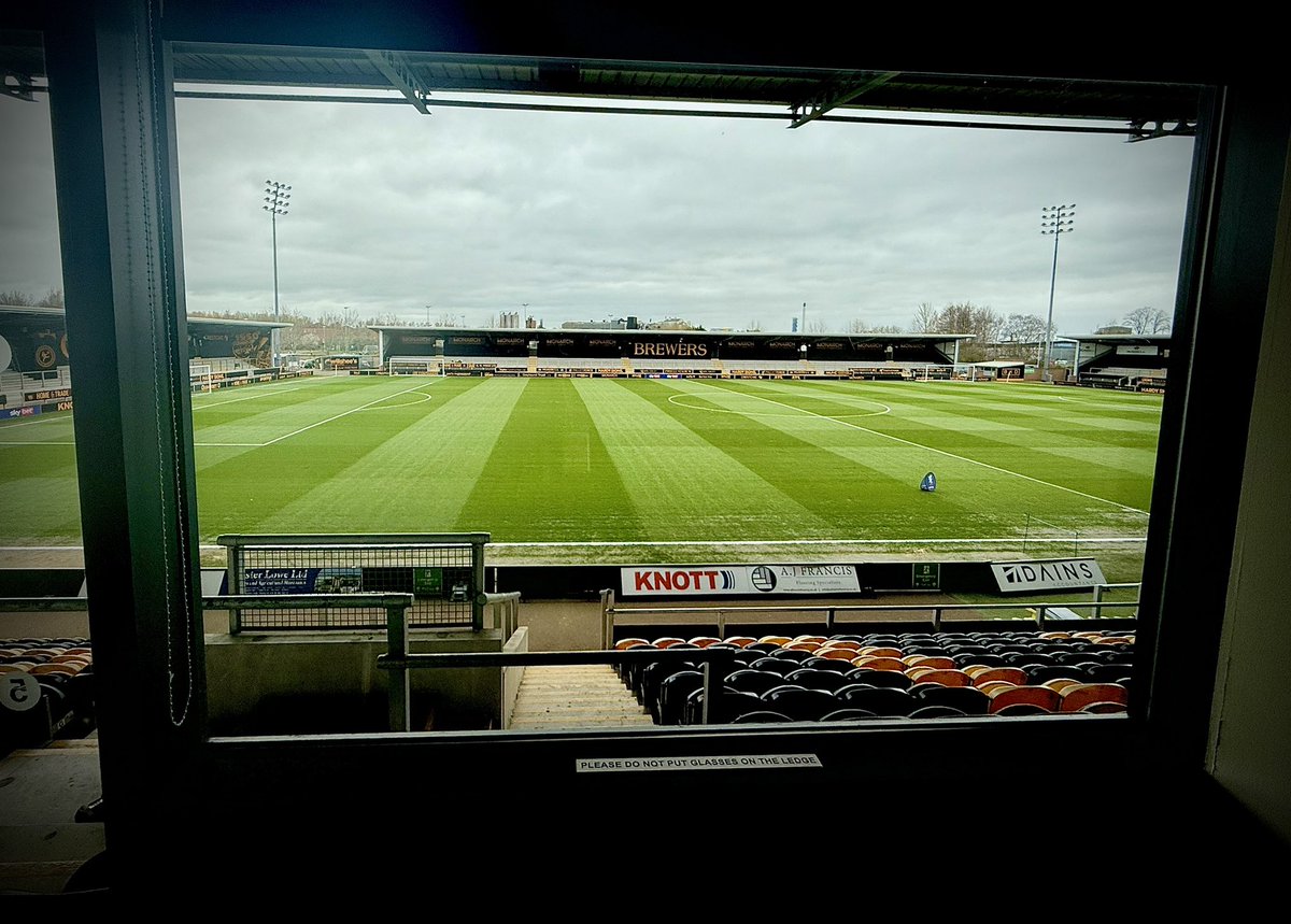DennisMowers's tweet image. View from the boxes #dennismowers #stripes