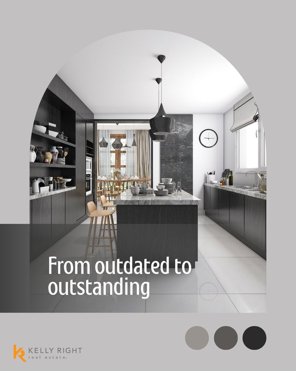 PritchettExp's tweet photo. The kitchen is where buyers make emotional decisions—and small, strategic updates can completely shift how a home is perceived. Think updated lighting, modern hardware, and a clean, cohesive color palette that instantly elevates the space. https://t.co/4RBkPSx0CZ