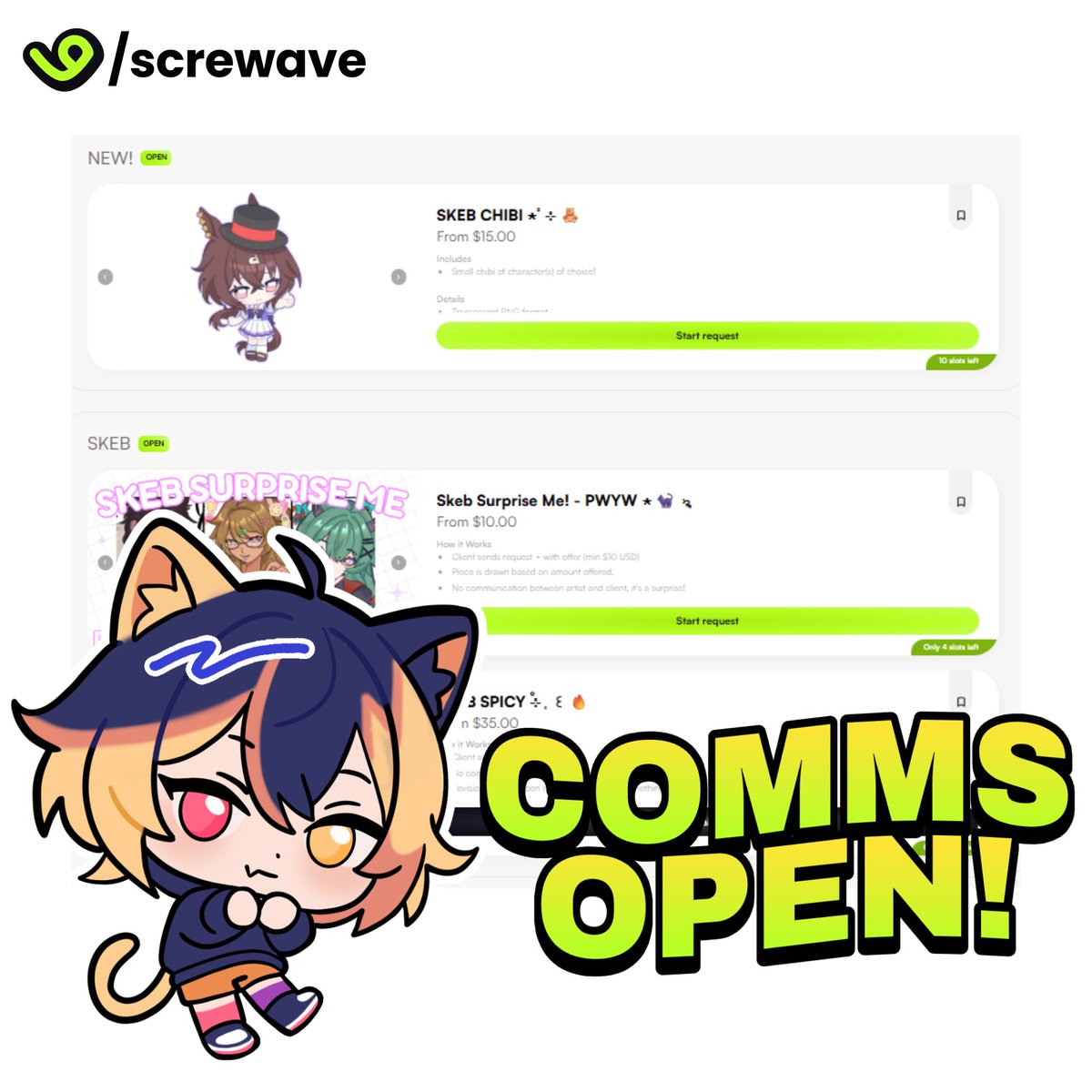 screwave | on VGEN tweet media