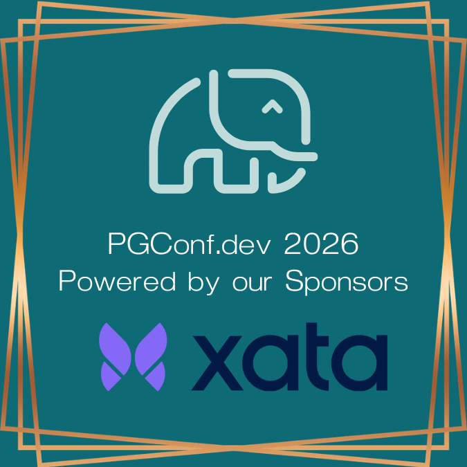 PGConf.dev 🐘 tweet media
