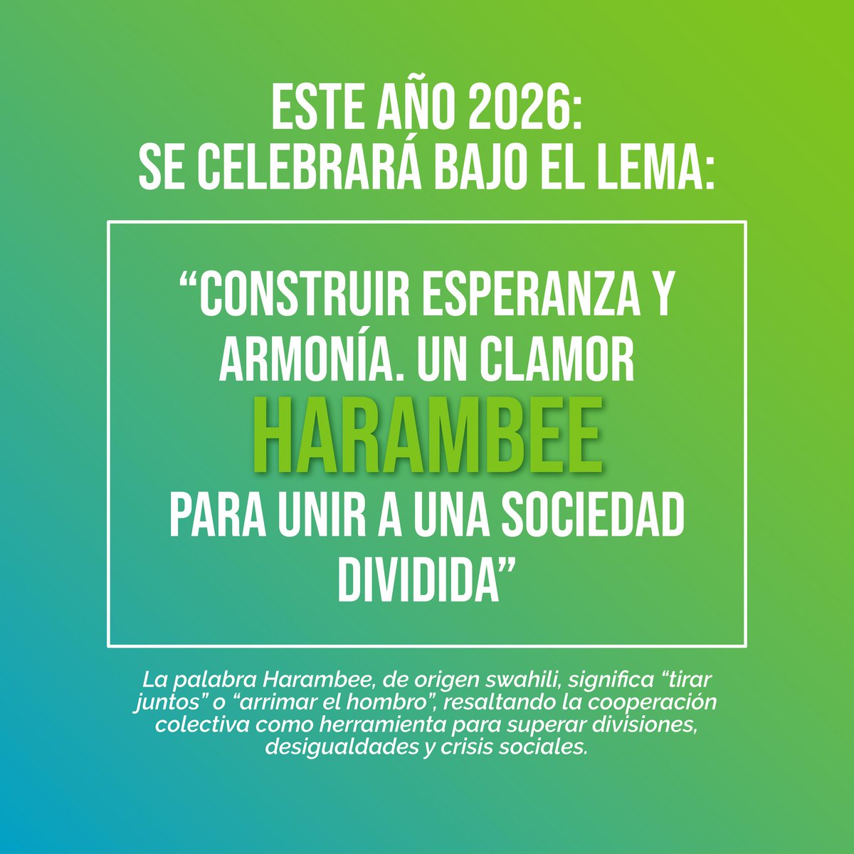 El Trabajo Social no es solo profesión, es acción colectiva: tender puentes entre generaciones, comunidades y culturas para construir sociedades más justas, solidarias y sostenibles.

#PotosiSinLimites 
#RicardoGallardo 
#CoespoSinLimites 
#ElCambioQueSeVive 
<a href="/RGC_Mx/">Ricardo Gallardo Cardona 🇲🇽</a>