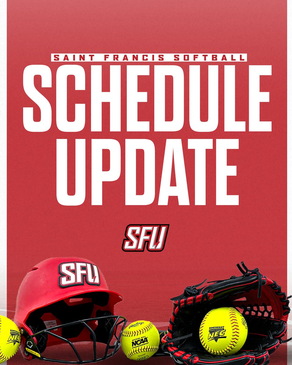 Saint Francis Softball tweet media