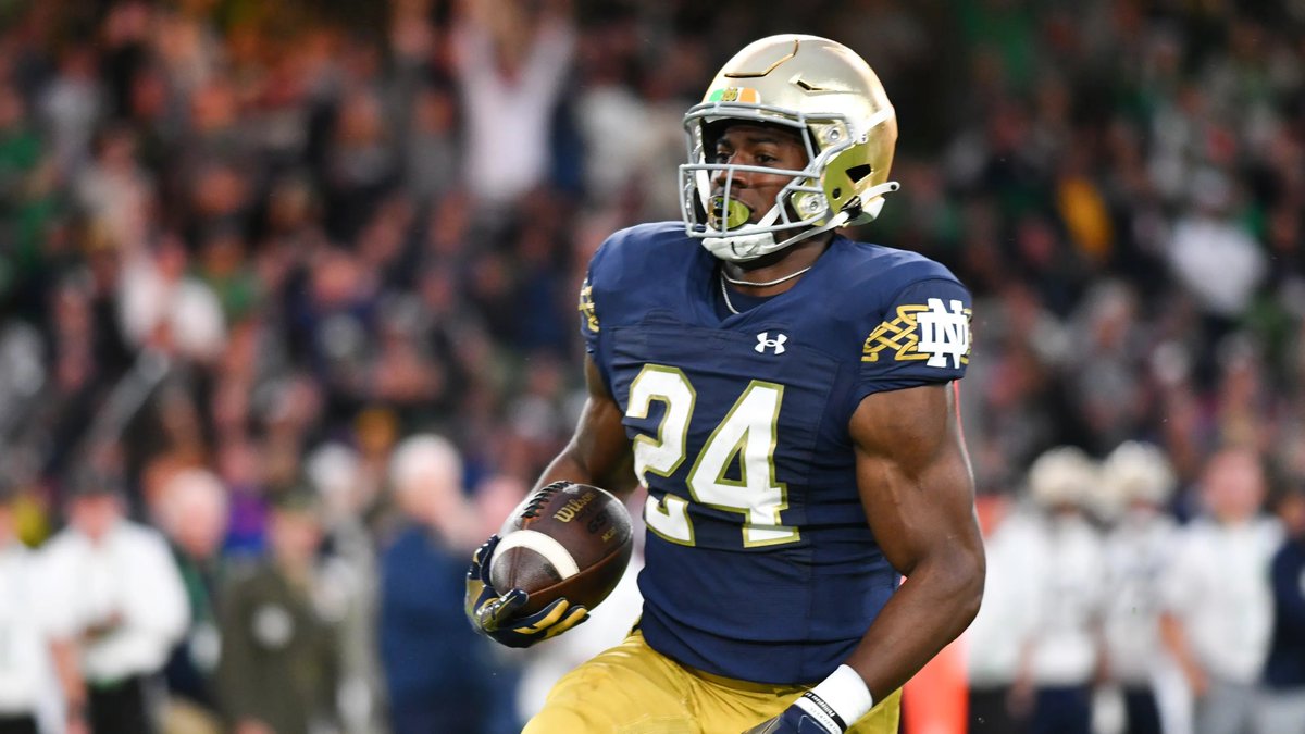Daniel Jeremiah has Seattle taking Notre Dame RB Jadarian Price with the 32nd overall pick

How would you feel from 1-10 if Seattle turned the card in for Price?👀