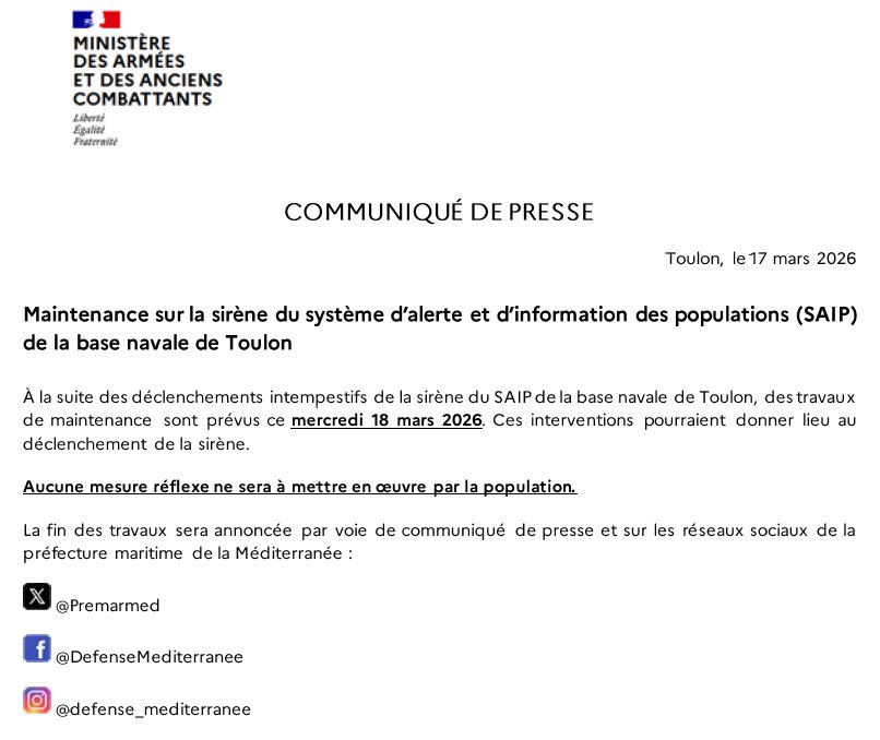 Préfecture maritime de la Méditerranée tweet media
