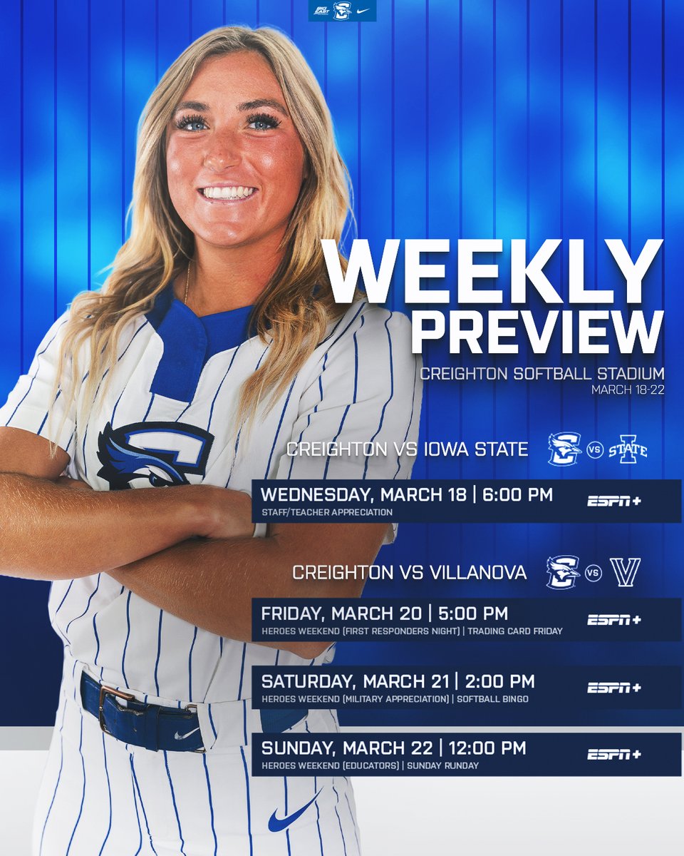 Creighton Softball tweet media