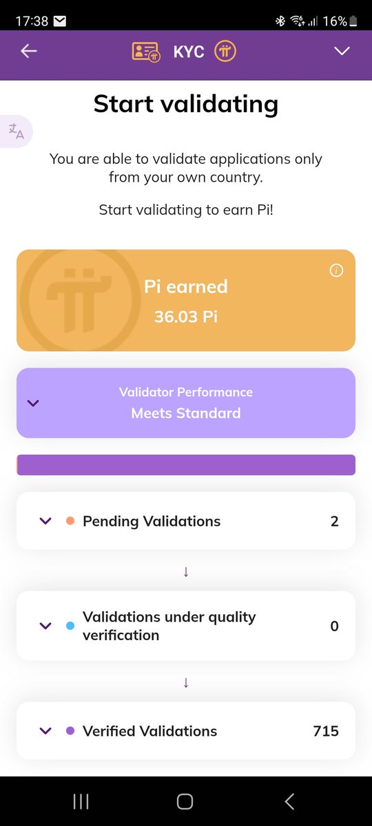 PiAyeCaptain's tweet photo. Figured it out. The Pi was from validations #pinetwork https://t.co/tb7bd3XUha