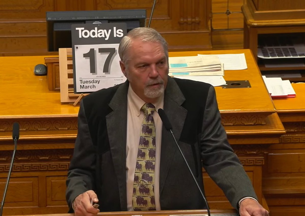 Senator Rod Pelton tweet media