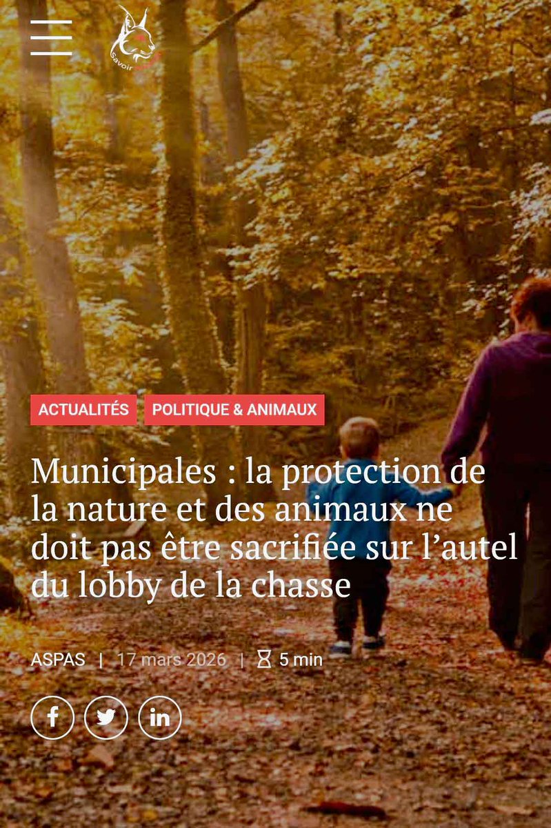 Savoir Animal, Le Magazine des Animaux tweet media