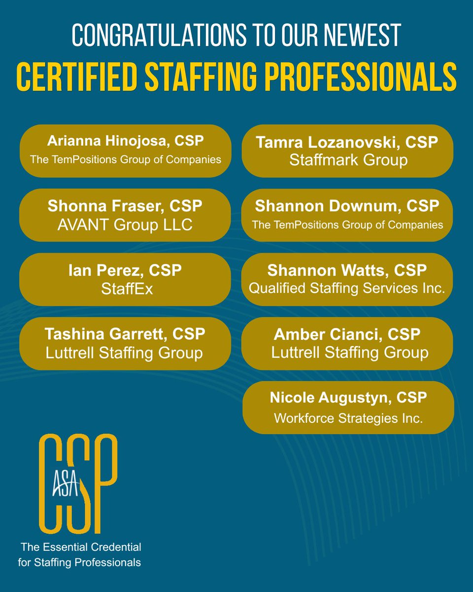 American Staffing Association tweet media