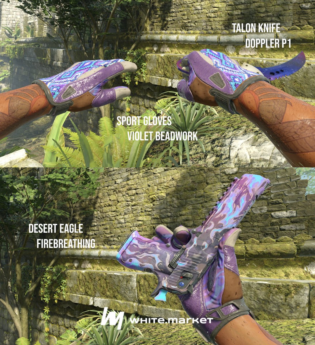 CS2 white.market tweet media