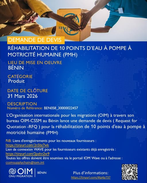 OIM Bénin tweet media