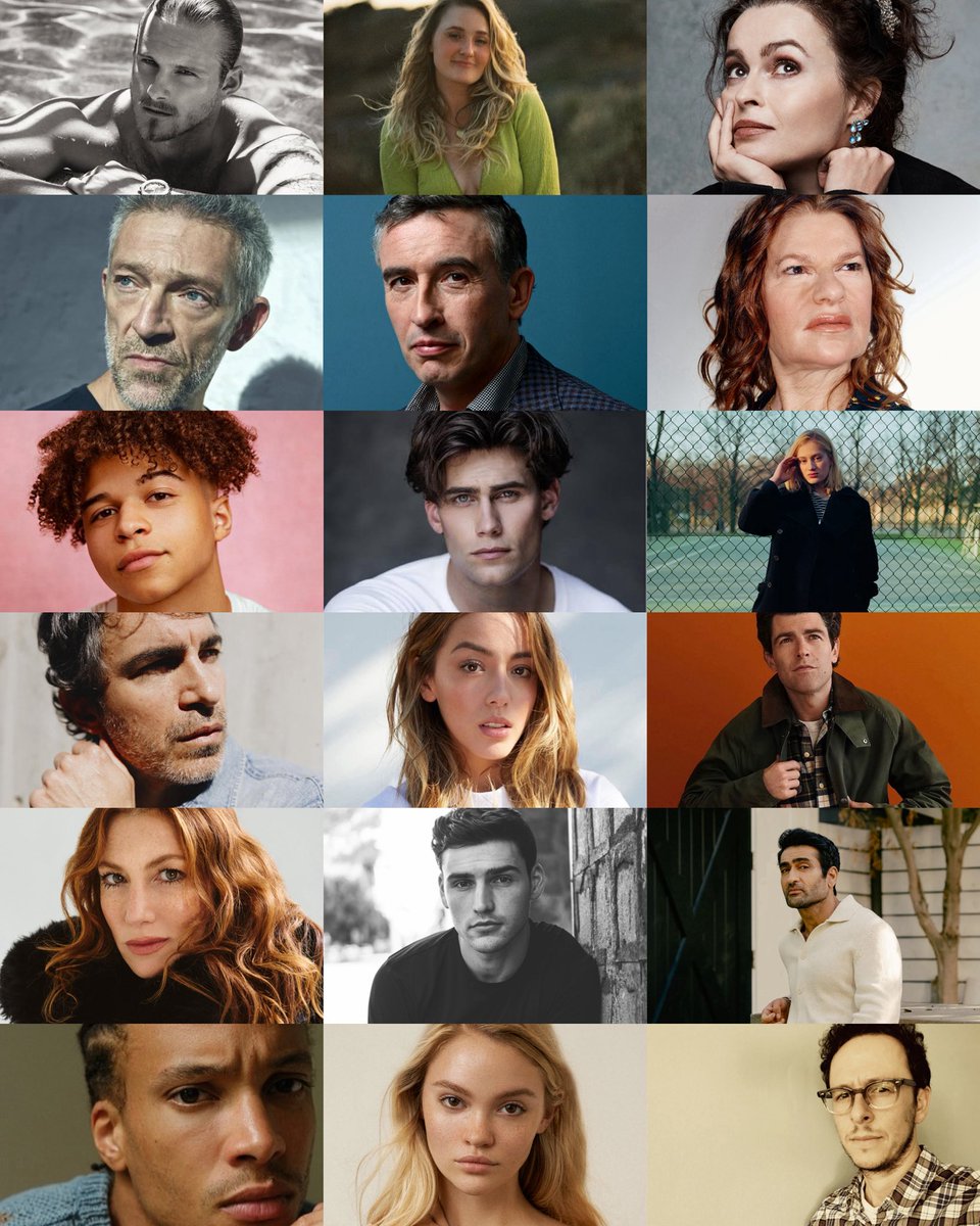 FilmUpdates's tweet image. The cast of ‘THE WHITE LOTUS’ season 4:

• Alexander Ludwig
• AJ Michalka
• Helena Bonham Carter
• Vincent Cassel
• Steve Coogan
• Sandra Bernhard
• Dylan Ennis
• Caleb Jonte Edwards
• Nadia Tereszkiewicz
• Chris Messina
• Chloe Bennett
• Max Greenfield
• Ari Graynor