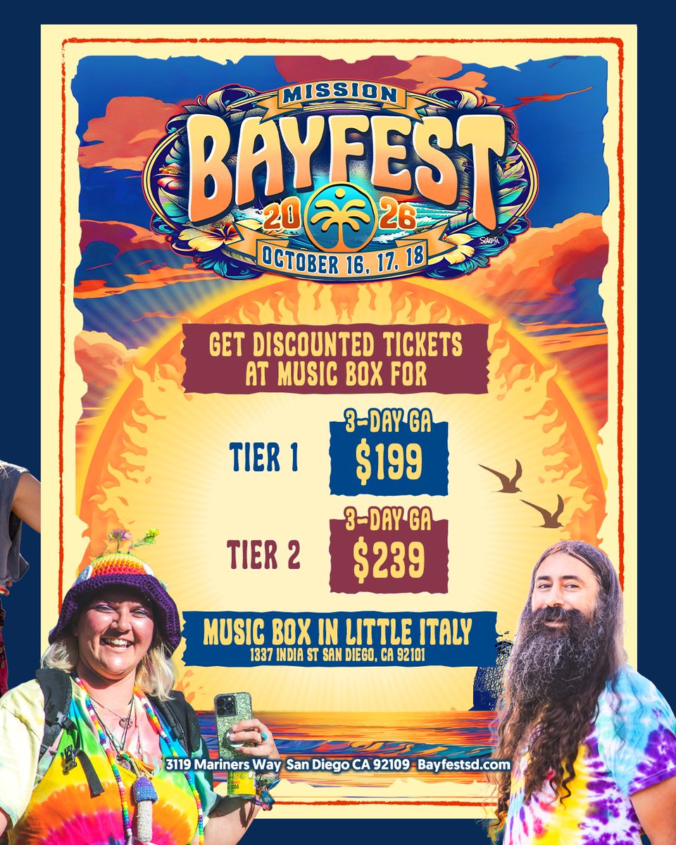 San Diego's Mission Bayfest tweet media