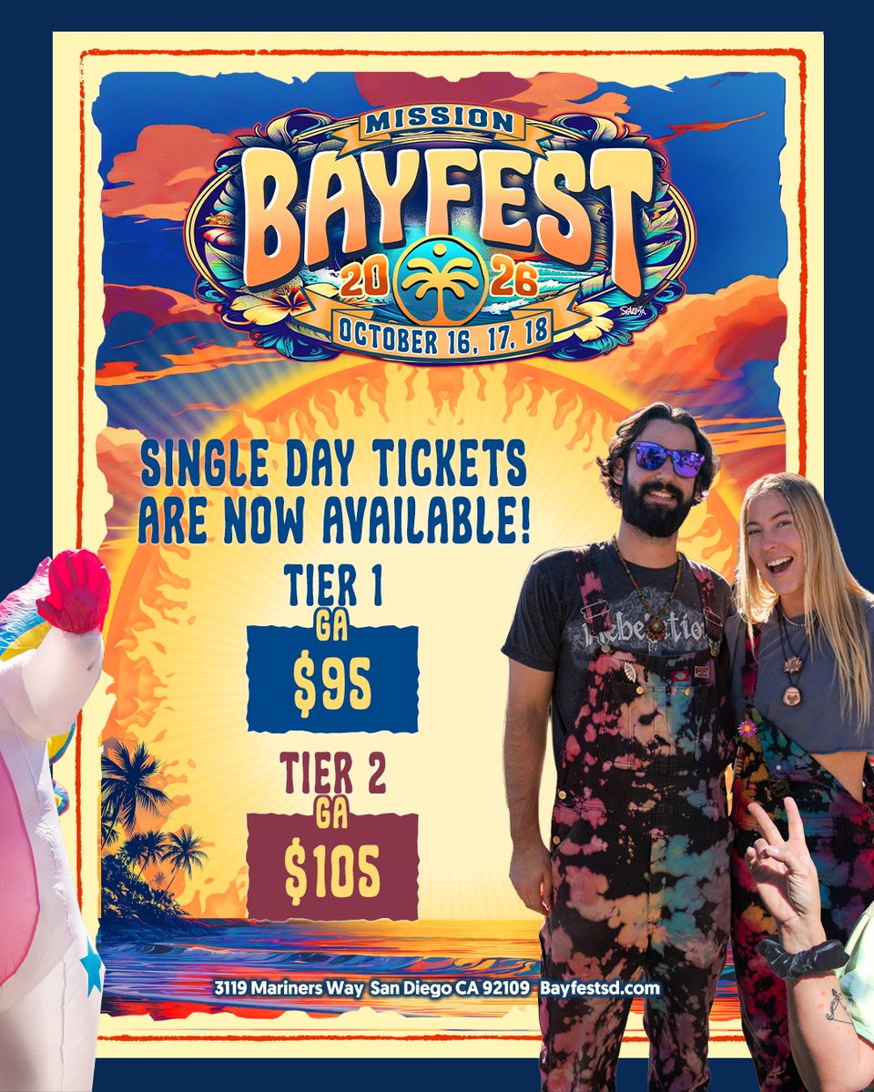 San Diego's Mission Bayfest tweet media