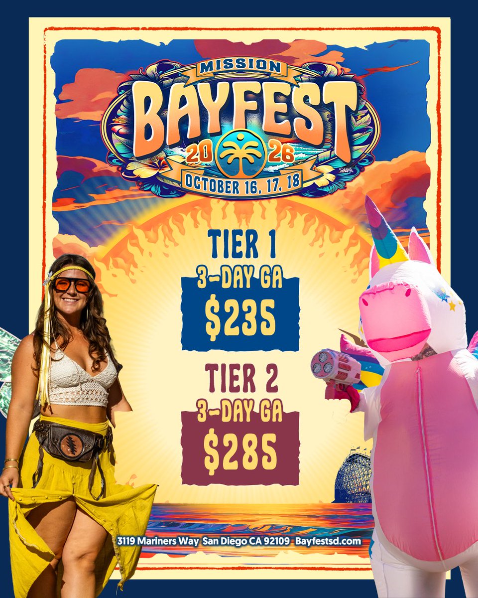 San Diego's Mission Bayfest tweet media