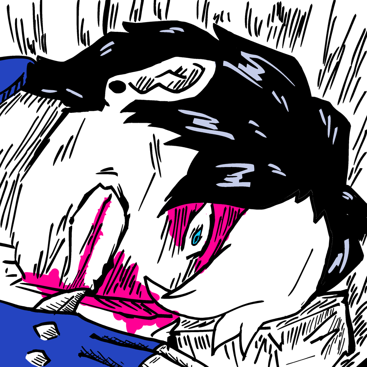 Virkura's tweet photo. I should draw him more miserable https://t.co/12vsF7uJsv