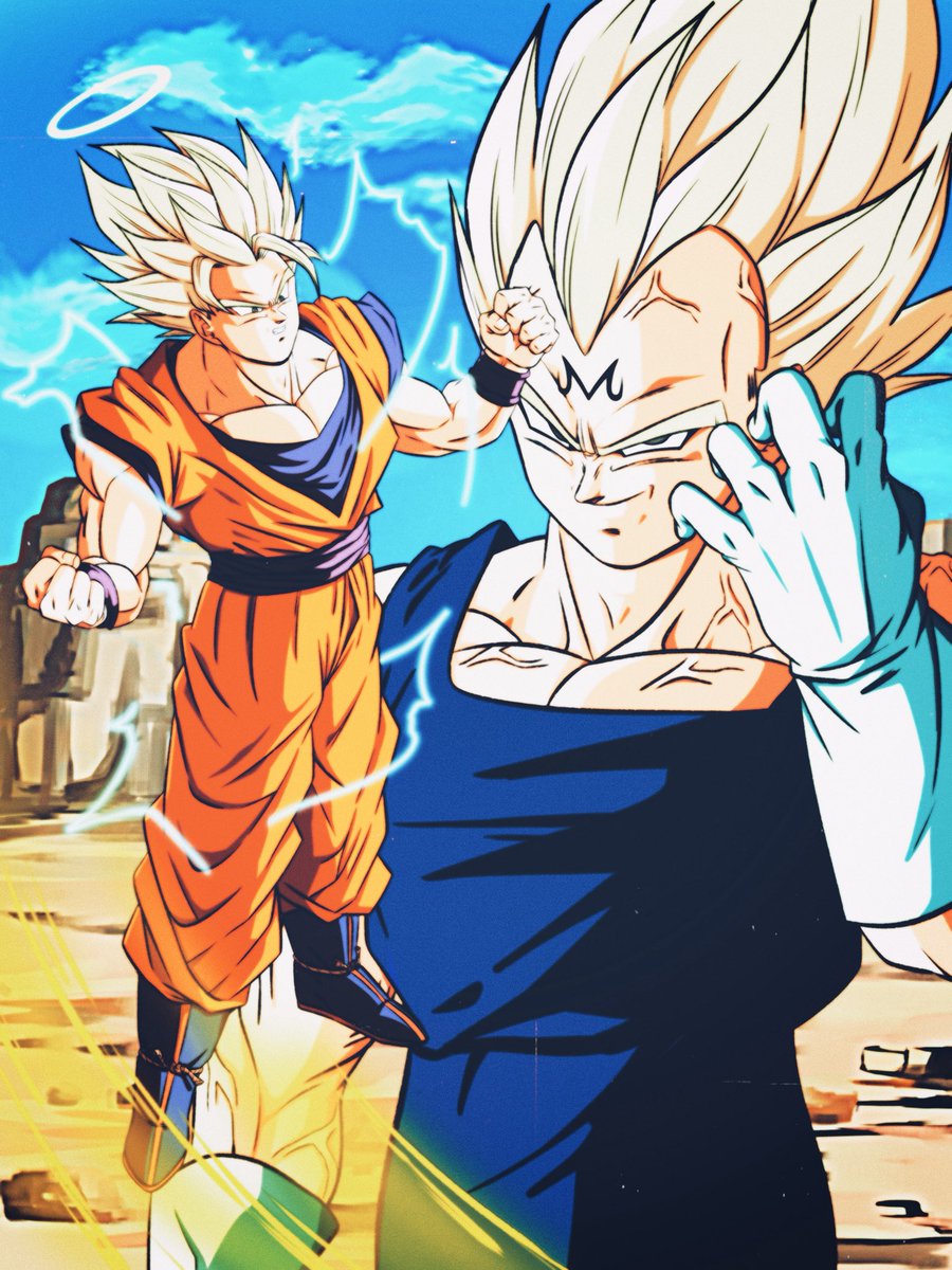 最高の力で終わらせる
#DragonBall #イラスト
#サイヤの日