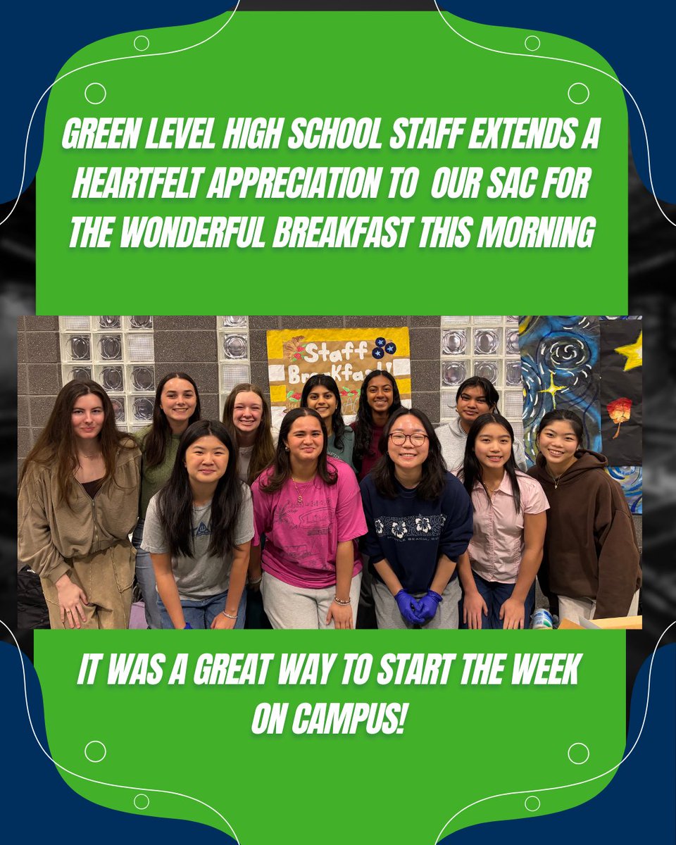 Green Level High School tweet media