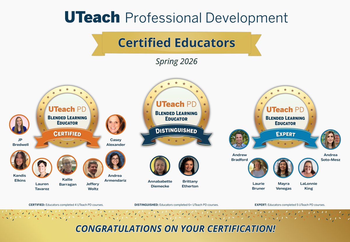 UTeachPD, The University of Texas at Austin tweet media