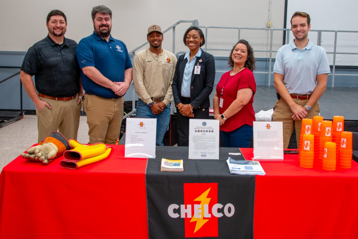We loved connecting with the community at the Spring Into Action Rural Resource &amp; Job Fair, hosted by <a href="/careersourceow/">CareerSource OW</a>! Every CHELCO role plays a part in powering our community ⚡—from crews on the lines to engineers, customer service, and office staff. chelco.com/careers