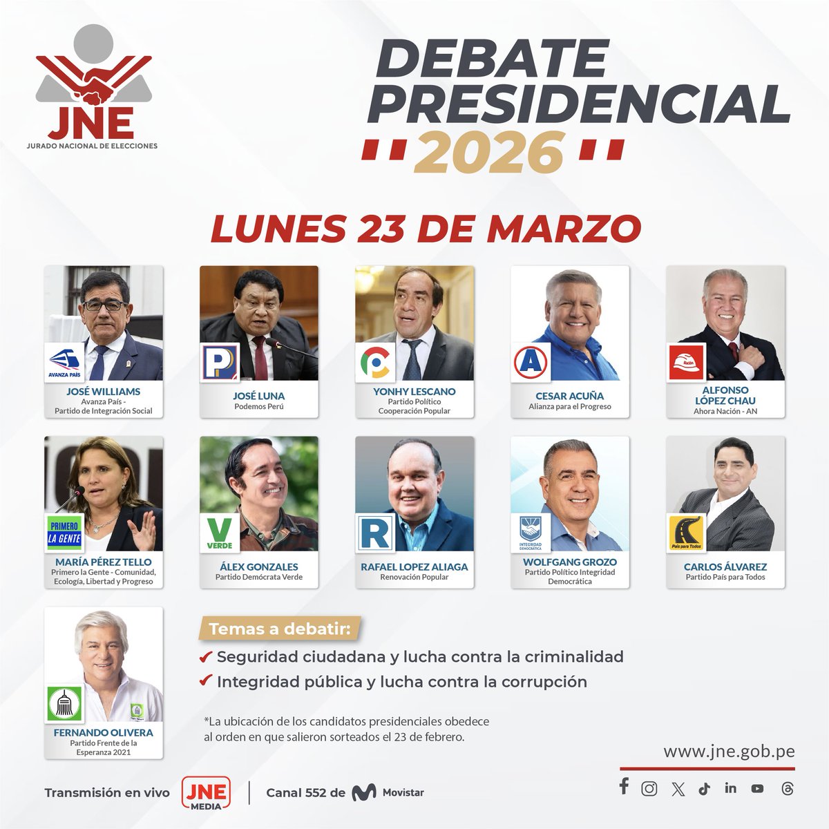 JNE Perú tweet media