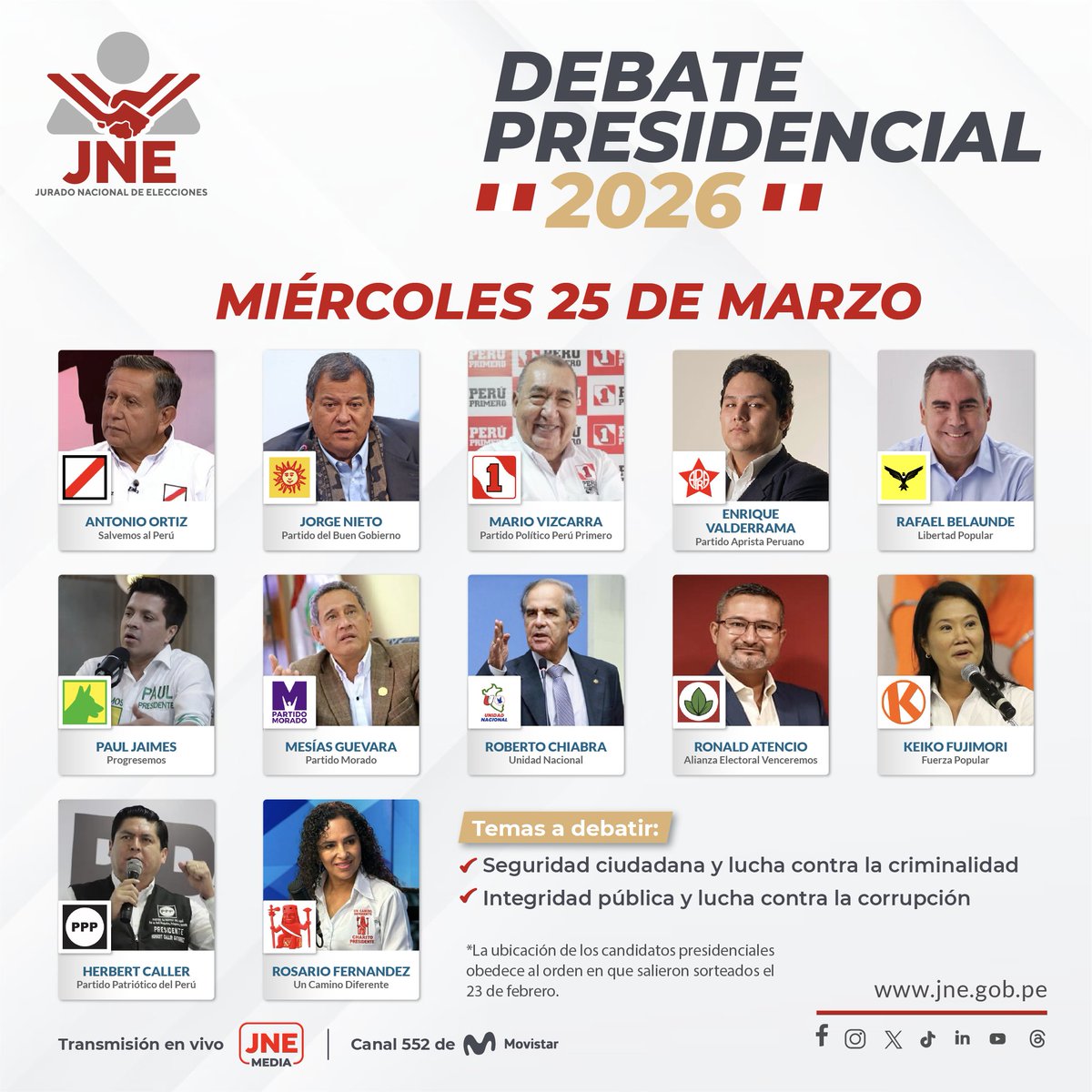 JNE Perú tweet media