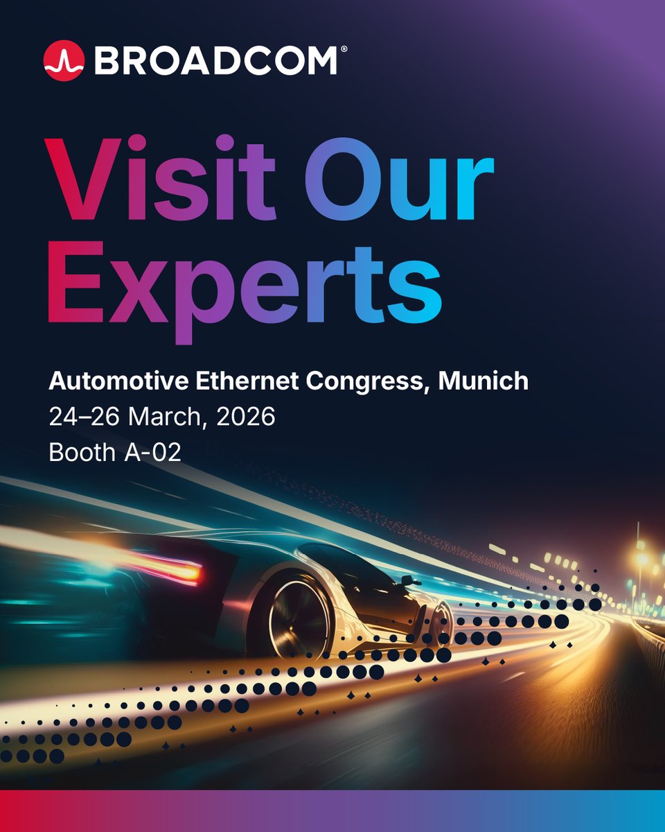 Broadcom tweet media