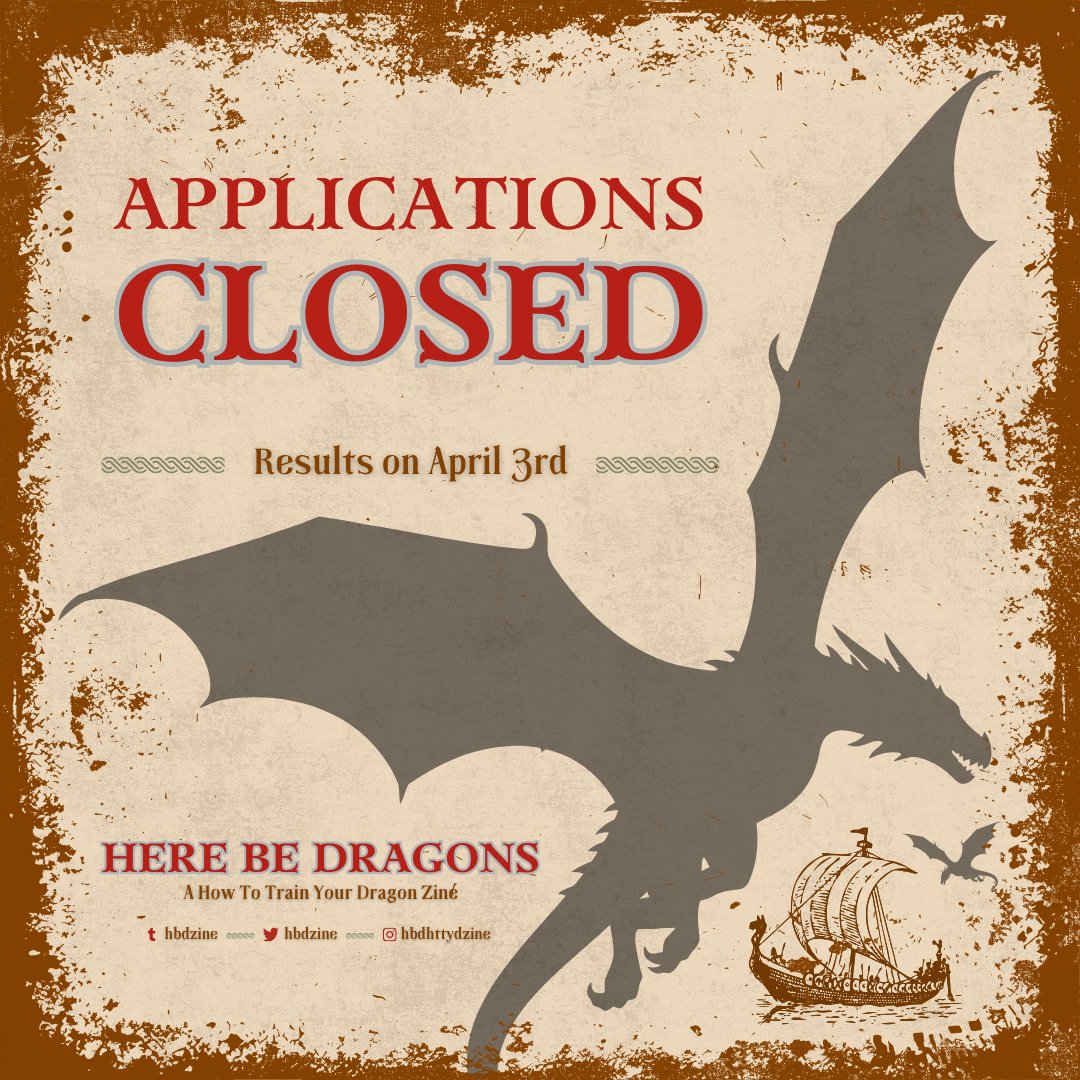 Here Be Dragons HTTYD Zine tweet media