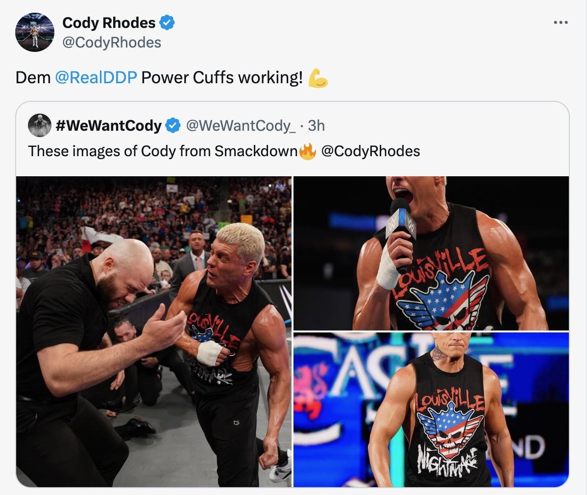 Diamond Dallas Page tweet media