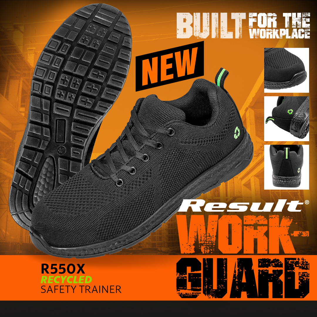 WorkGuard's tweet photo. Work in complete comfort with the new R550X Recycled Safety Trainer. Function, purpose and exceptional value for money.
Shop now: https://t.co/qOMP0rohDH
#footwear
#workwear
#recycled
#trainers https://t.co/OHHQudJryl