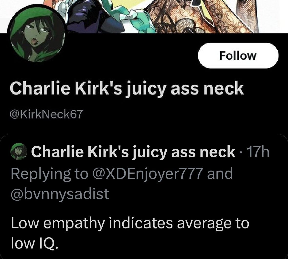 Insane Cope tweet media