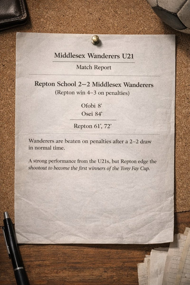 Middlesex Wanderers AFC tweet media