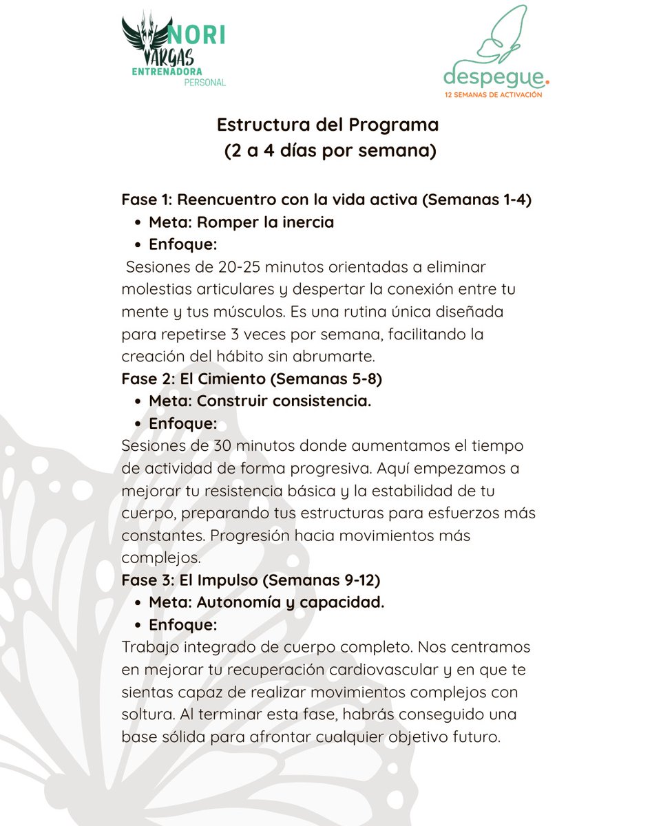 Nori, tu entrenadora personal tweet media