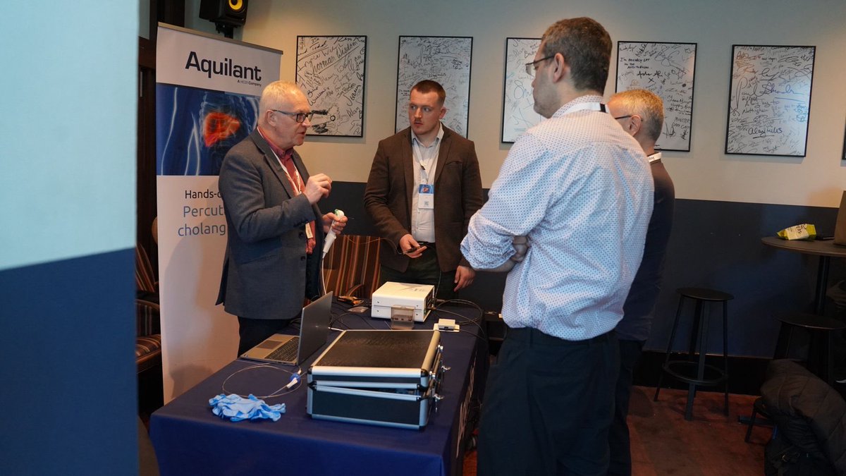 AquilantGI's tweet photo. What a fantastic day at the 1st Biliary Intervention Study Day! So many fantastic conversations, so many networking opportunities and so many positive comments! Thank you to all who attended and making it the great day that it was! #BiliaryIntervention #IR #Endoscopy #HPB https://t.co/t2c6iFaSJP