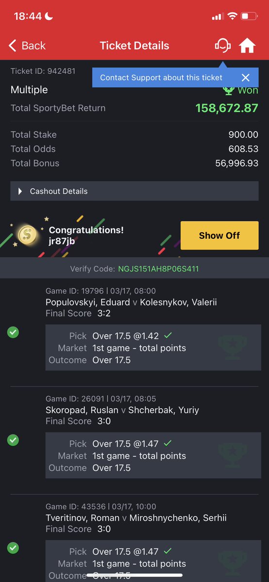 TTKING00's tweet photo. Booooooooommmm🔥🔥🔥🔥🔥🔥🔥🔥🔥🏓🏓🏓🎊🎊

17/17
600 oddss boommmm🏓🔥🔥🔥🔥🔥

TT King 🤴 💥🎊💥🔥🔥🔥🔥🔥🔥🔥🔥🔥🔥🔥🔥

I finally did it 
I took partial cash out would have been 1M plus 

God I thank you https://t.co/BNU9mbhN08