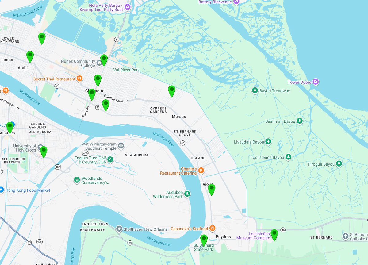 St. Bernard Parish tweet media