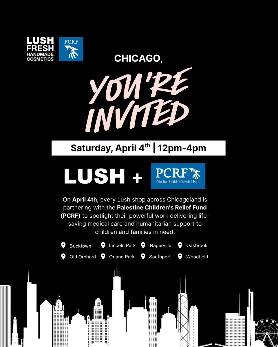 The PCRF (Palestine Children's Relief Fund) tweet media