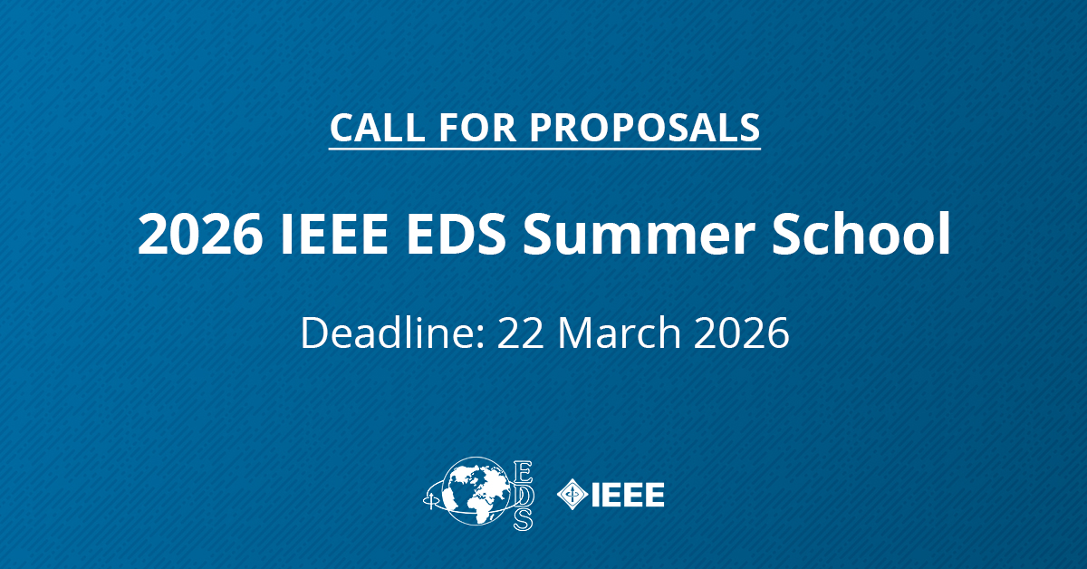 IEEE Electron Devices Society tweet media