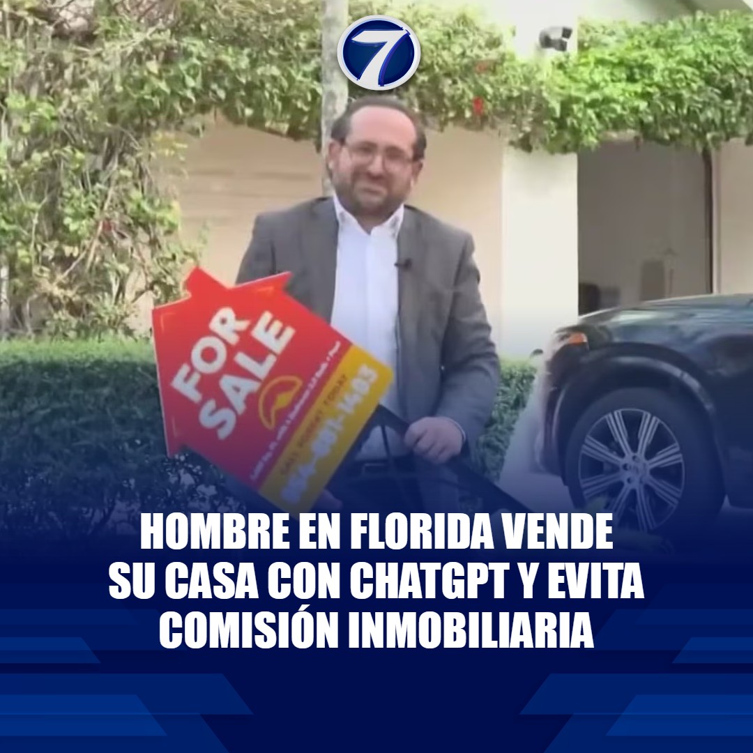 Propietario en #Florida usa #ChatGPT para vender su casa sin pagar comisión 😲💰➡ bit.ly/3NuIGVJ