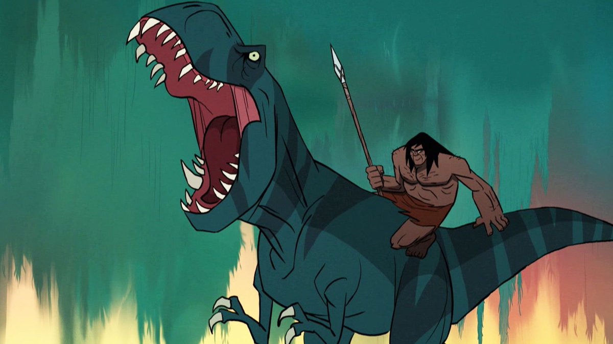 It being animated isn't really an excuse. The Land Before Time and Primal were right there for crying out loud. 🙄