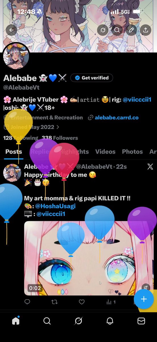 Alebabe 👻💙⚔️ tweet media