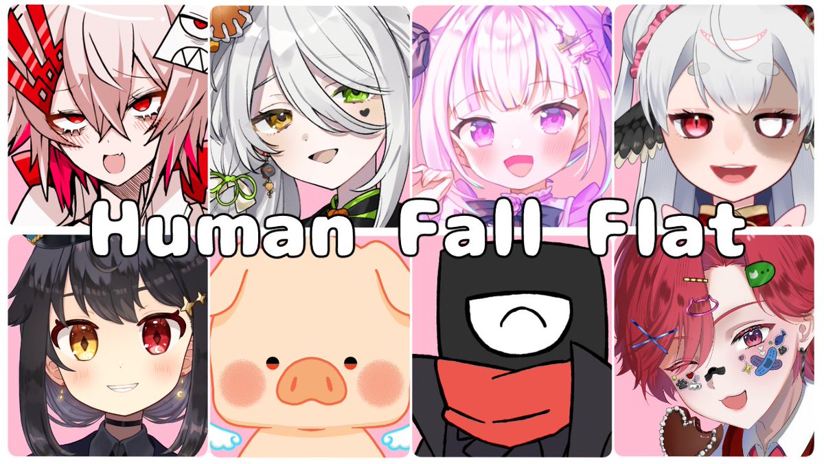 配信告知
3/19(木)　22:00～  【Human Fall Flat】

実は初めてやるHuman Fall Flat
ふにゃふにゃ単眼活躍するぞぉ～！！！

待機所👇
youtube.com/live/Pox9lQ93b…